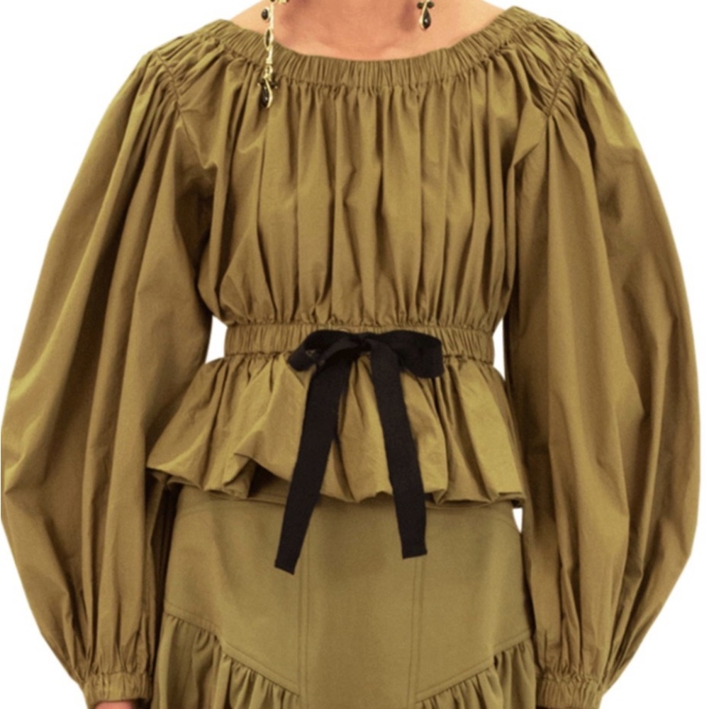 Ulla Johnson Kira Blouse Willow color